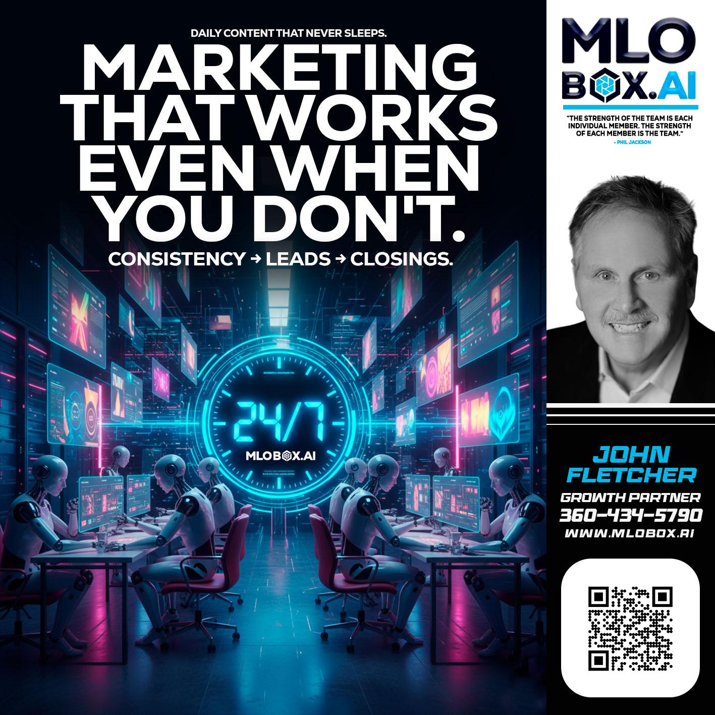 MARKETING THAT WORKS - John Fletcher -Senior Mortgage Loan Officer