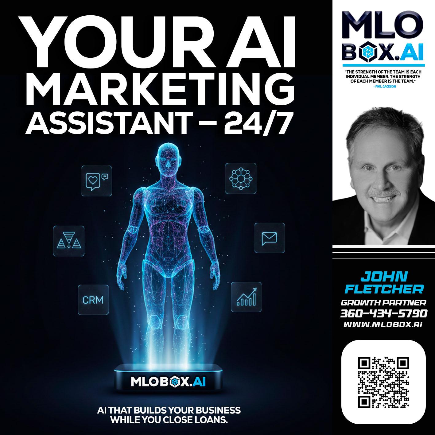 YOUR AI MARKETING - John Fletcher -Senior Mortgage Loan Officer