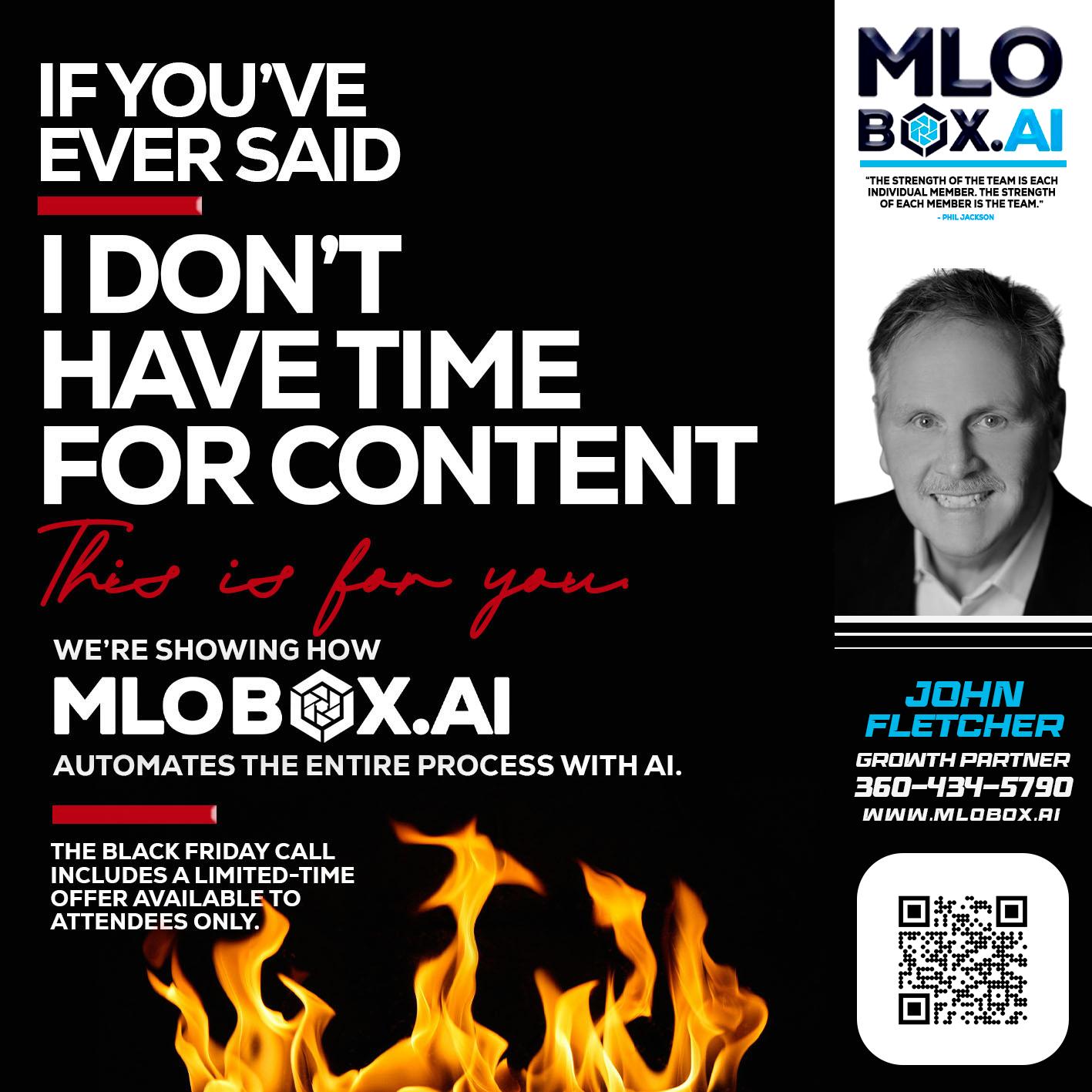 if you - John Fletcher -Senior Mortgage Loan Officer