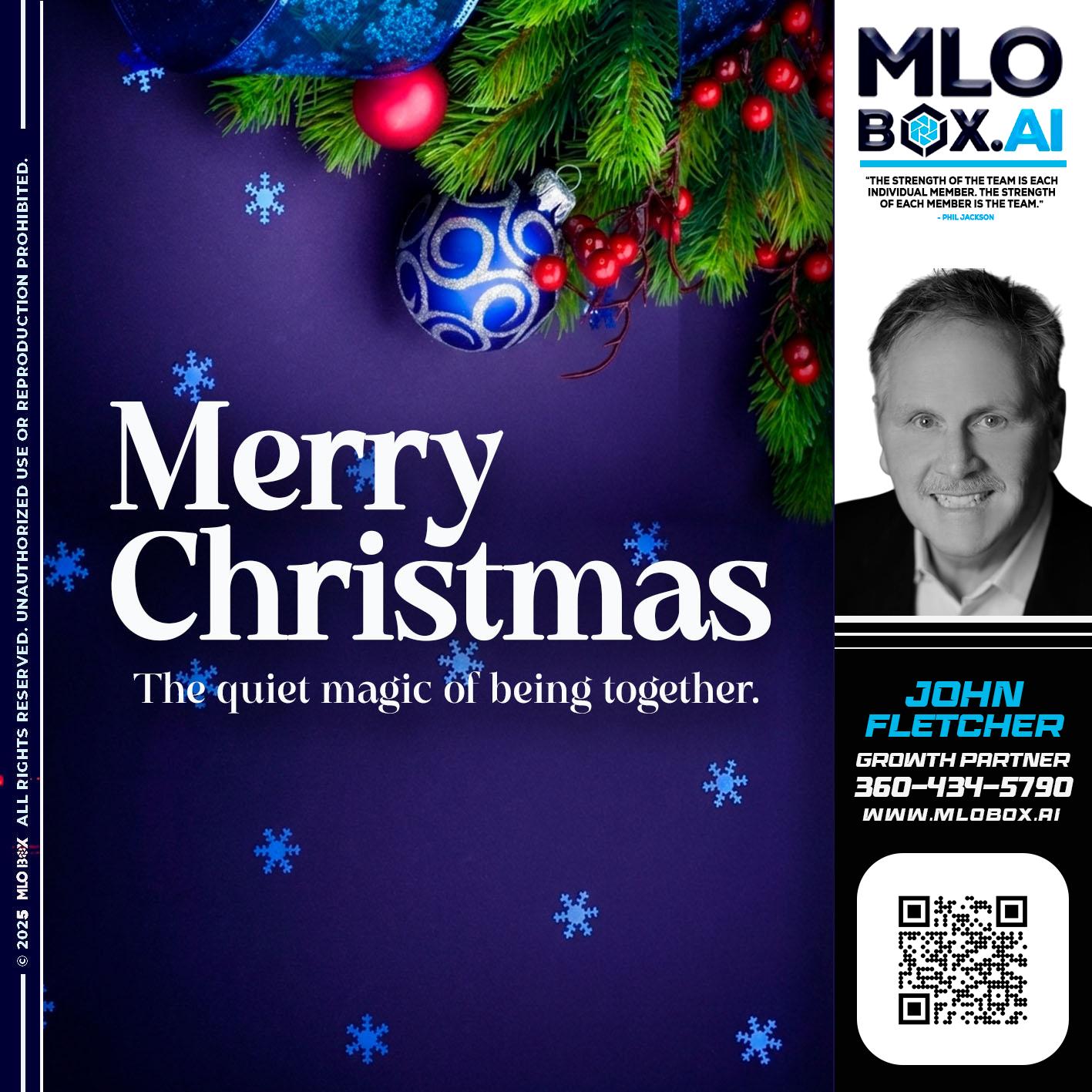 merry christmas - John Fletcher -Senior Mortgage Loan Officer