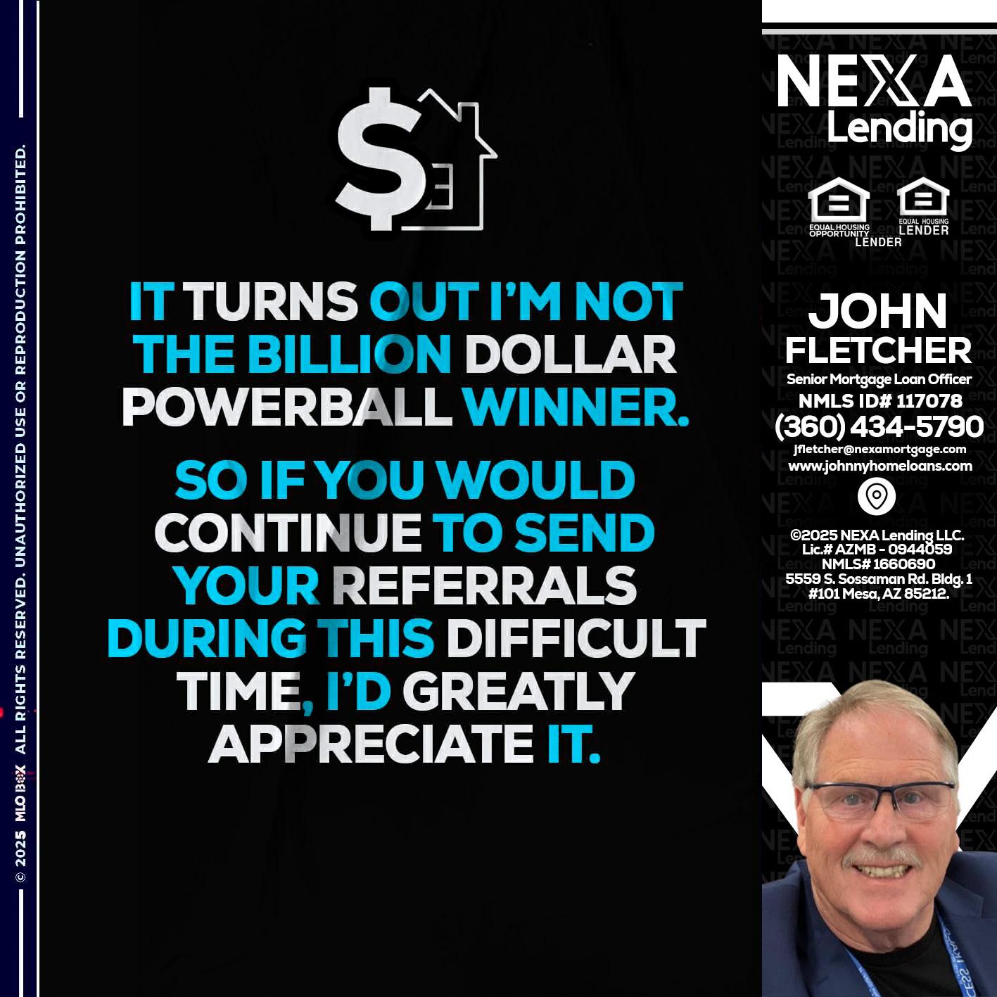 IT TURNS - John Fletcher -Senior Mortgage Loan Officer