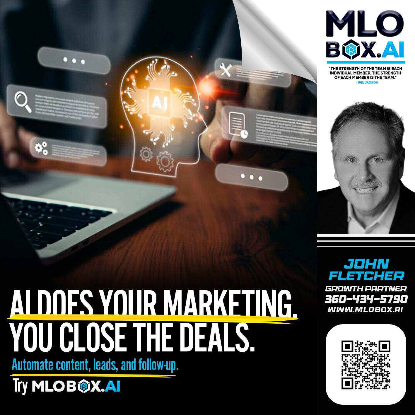 AI DOES - John Fletcher -Senior Mortgage Loan Officer