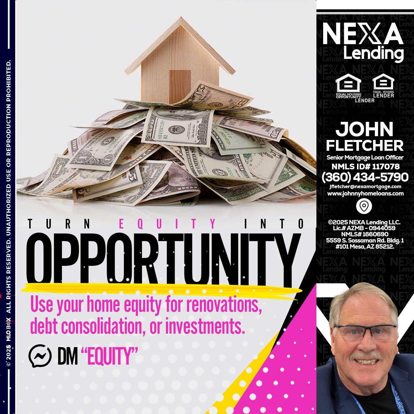 opportunity - John Fletcher -Senior Mortgage Loan Officer