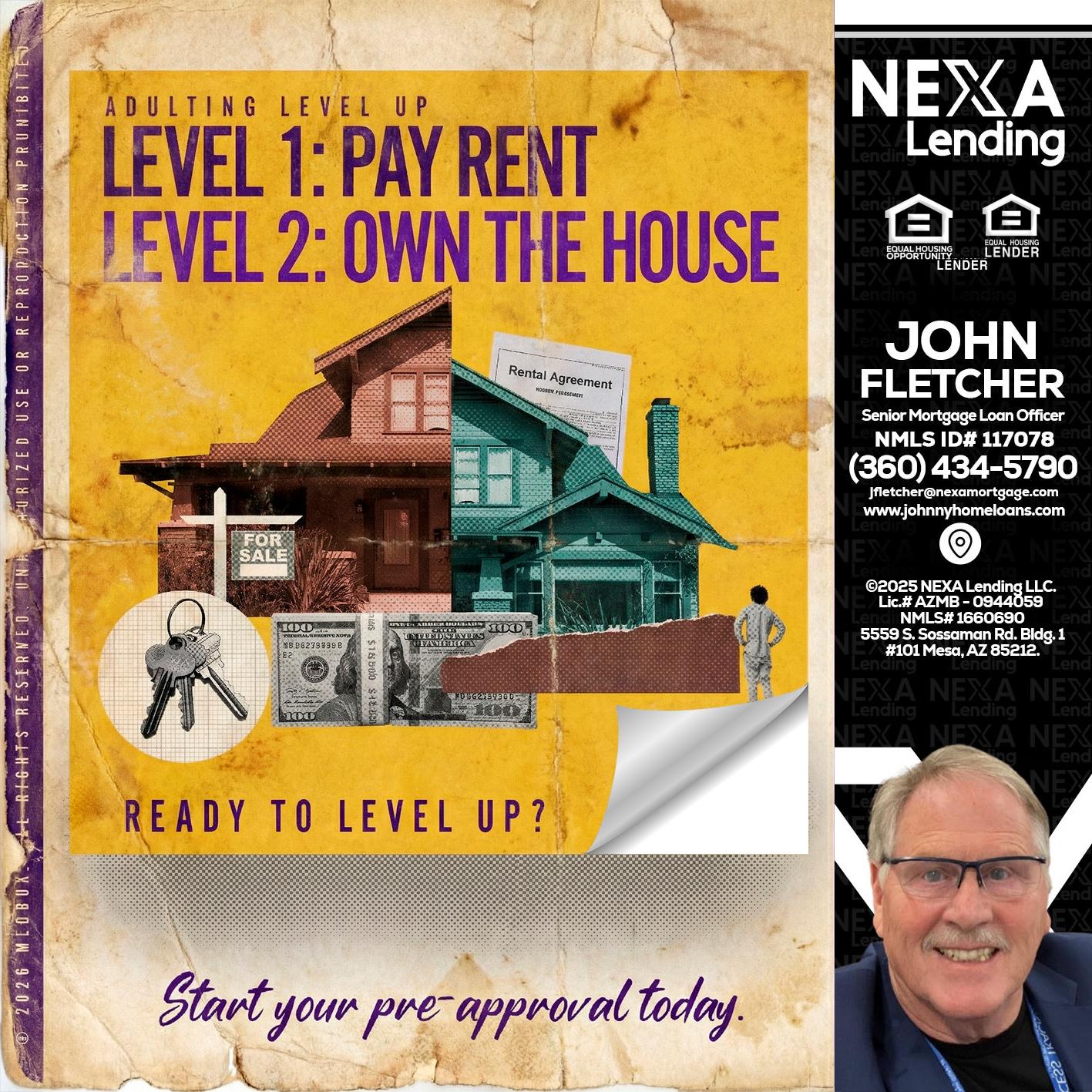 LEVEL 1 - John Fletcher -Senior Mortgage Loan Officer
