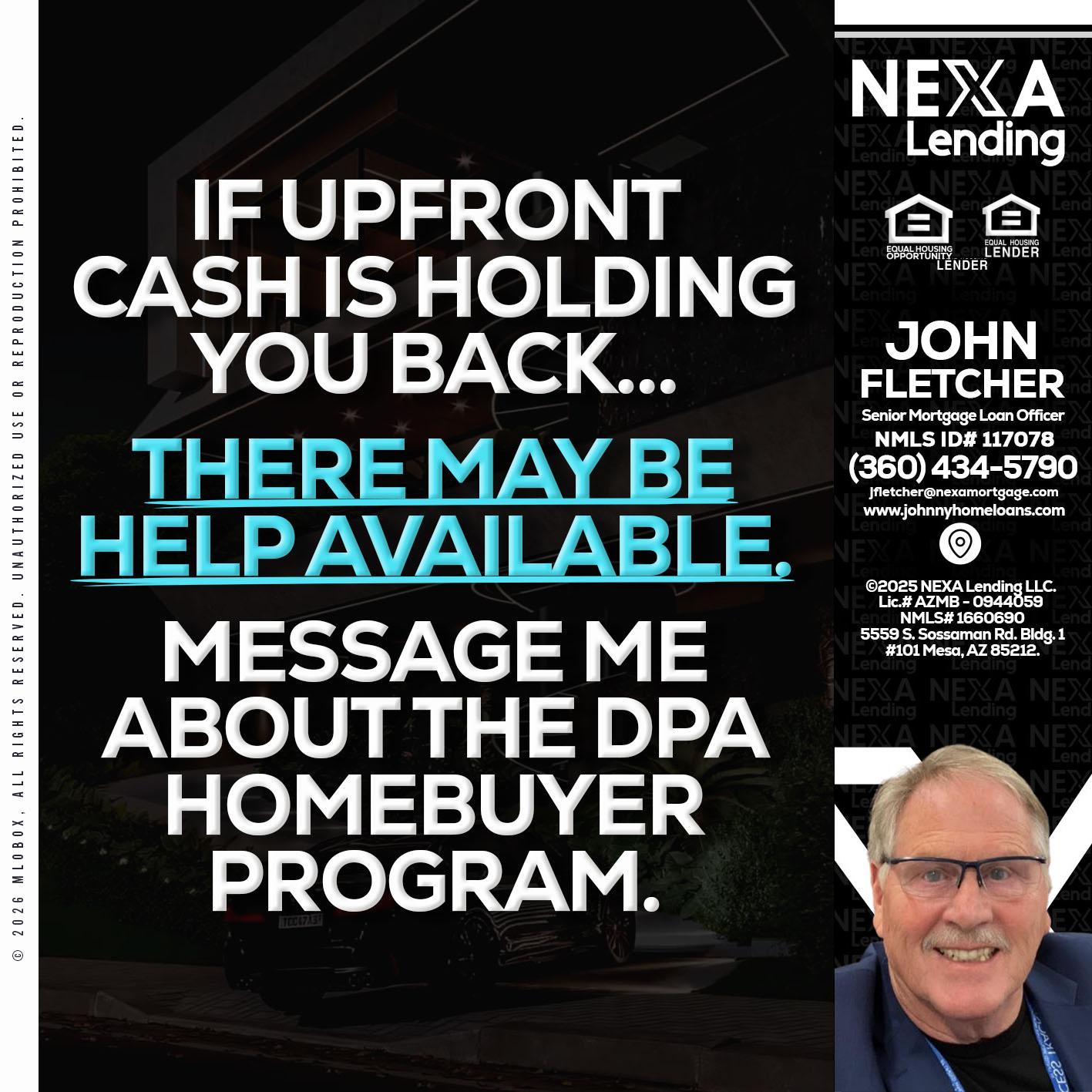 IF UPFRONT - John Fletcher -Senior Mortgage Loan Officer
