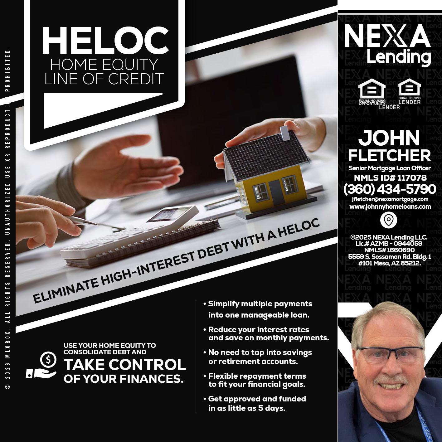 HELOC - John Fletcher -Senior Mortgage Loan Officer