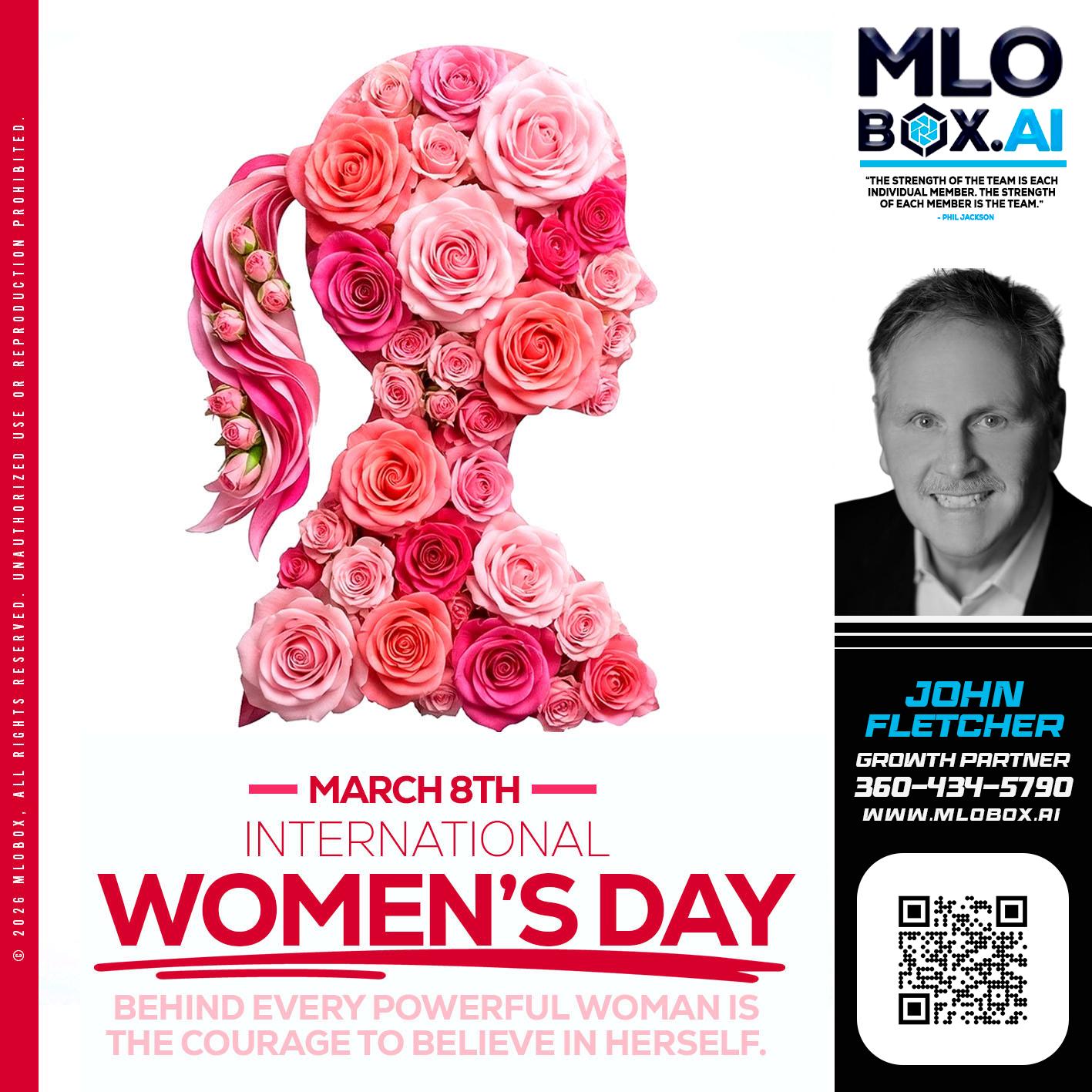 MARCH 8TH - John Fletcher -Senior Mortgage Loan Officer