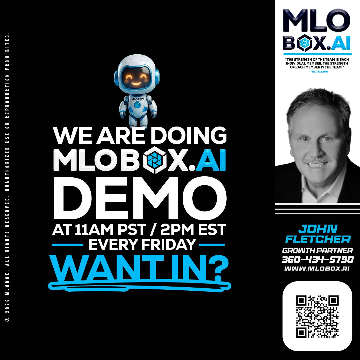 WE ARE DOING - John Fletcher -Senior Mortgage Loan Officer