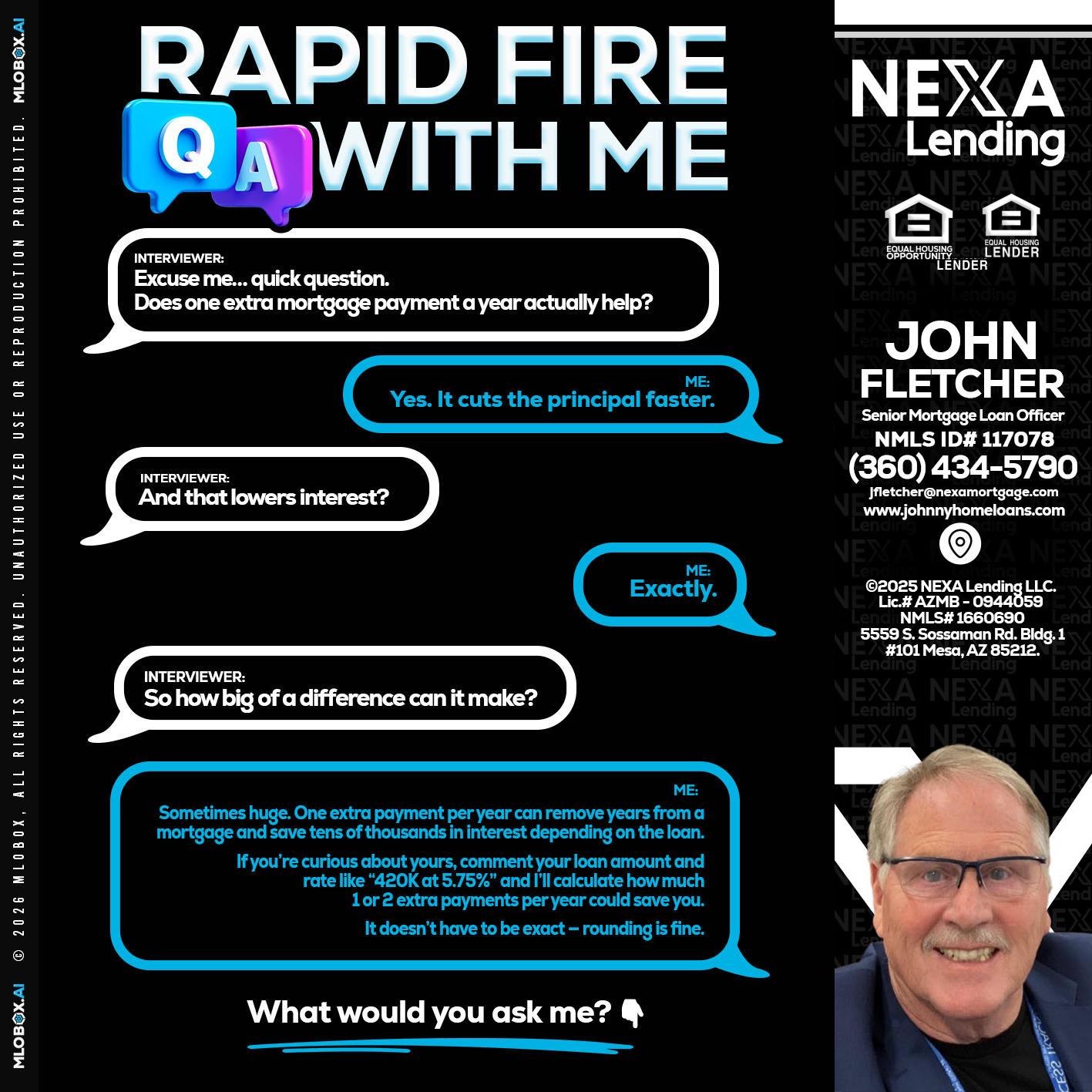RAPID Q&A - John Fletcher -Senior Mortgage Loan Officer