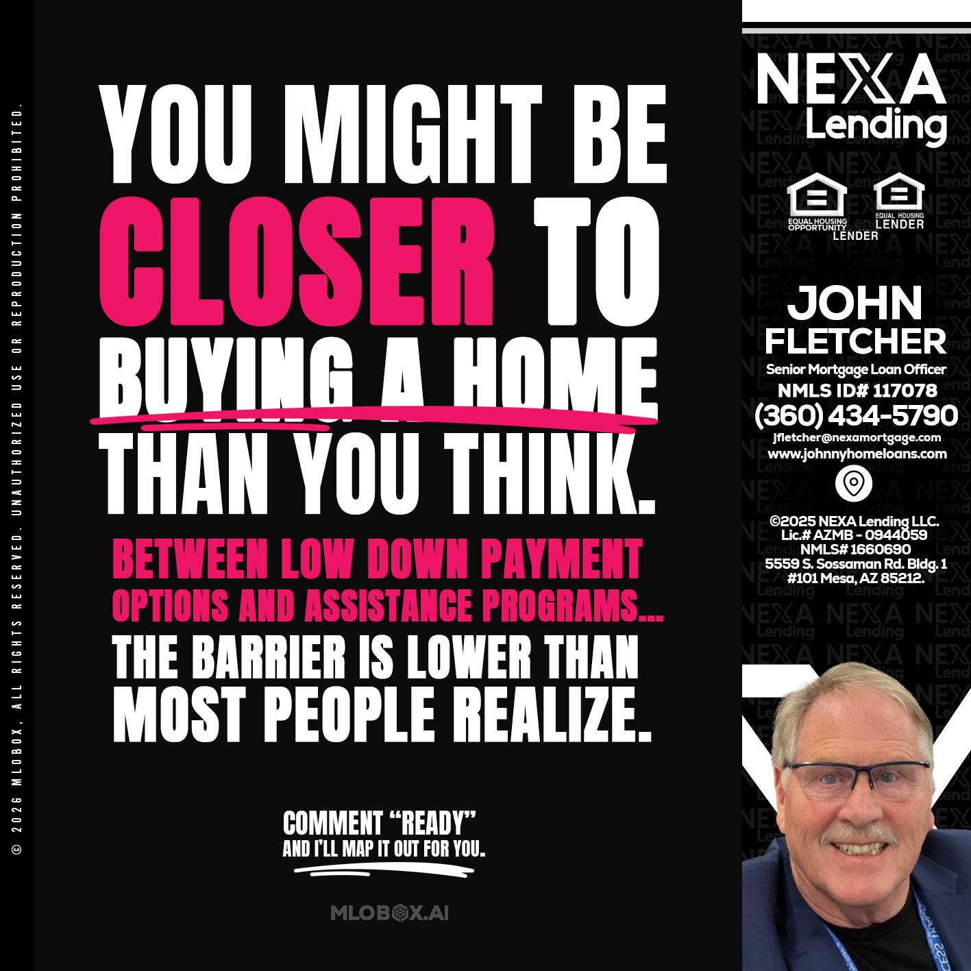 YOU MIGHT BE - John Fletcher -Senior Mortgage Loan Officer