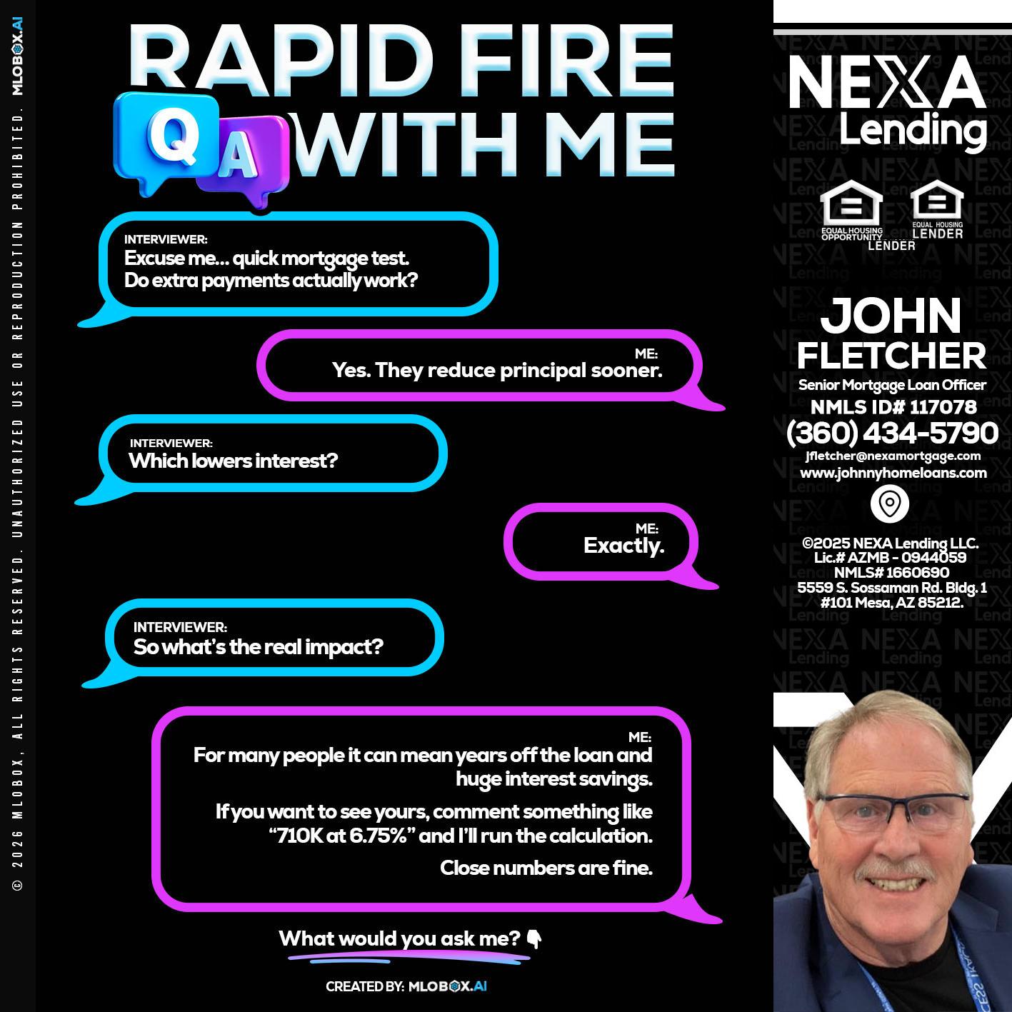 RAPID QA - John Fletcher -Senior Mortgage Loan Officer