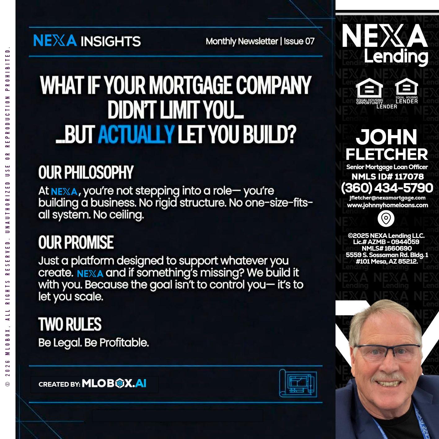 NEXA INSIGHTS - John Fletcher -Senior Mortgage Loan Officer