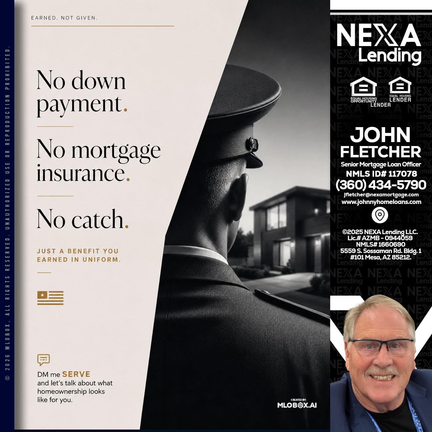 NO DOWN PAYMENT - John Fletcher -Senior Mortgage Mortgage Advisor
