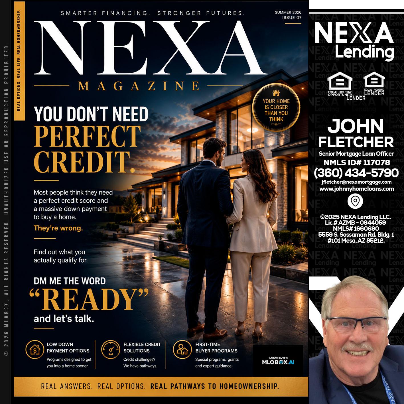 NEXA MAGAZINE - John Fletcher -Senior Mortgage Mortgage Advisor