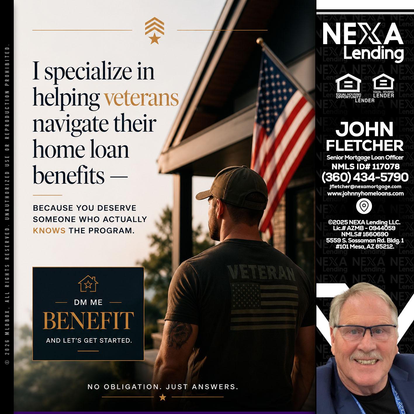 I SPECIALIZE - John Fletcher -Senior Mortgage Mortgage Advisor