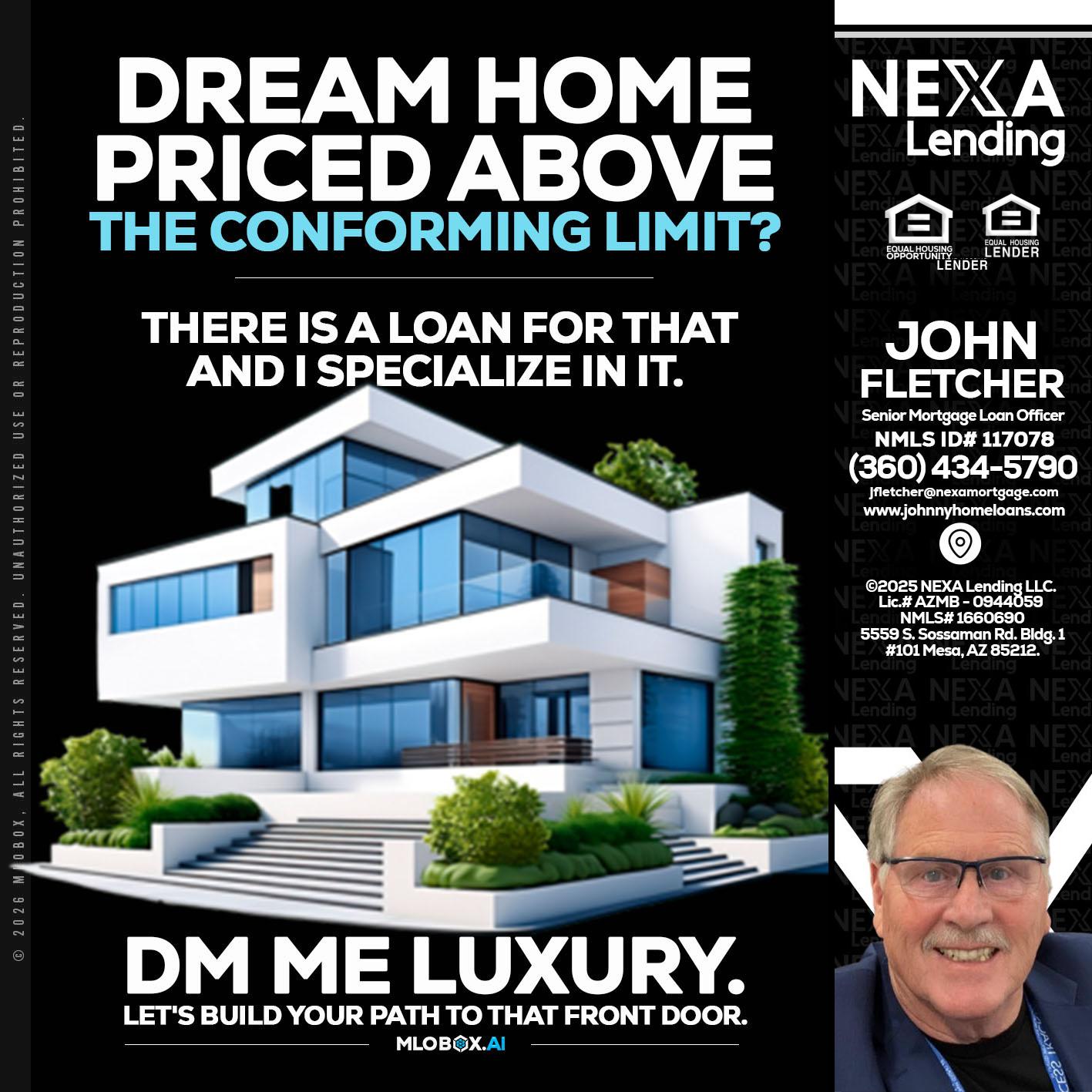 DREAM HOME - John Fletcher -Senior Mortgage Mortgage Advisor