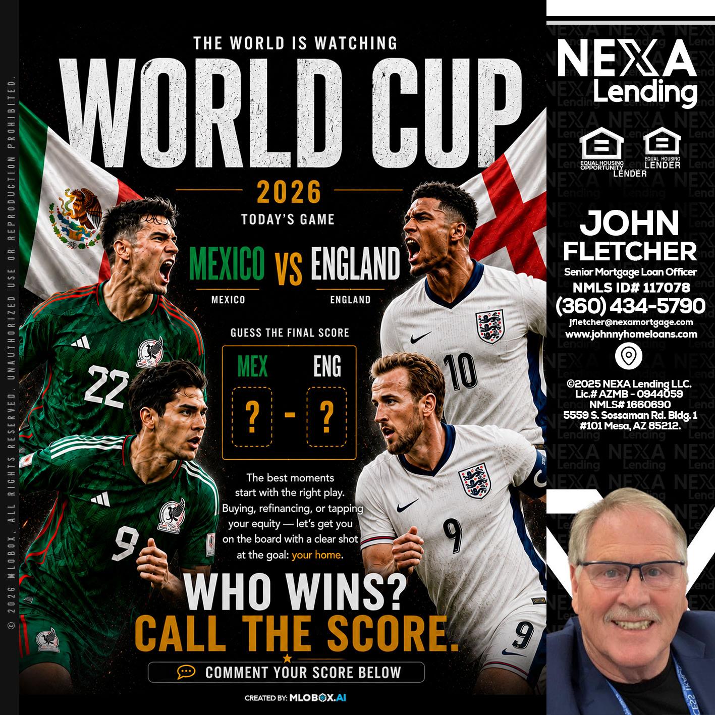 WHO'S WIN - John Fletcher -Senior Mortgage Mortgage Advisor